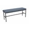 Bfm Seating Meghan 2-Seat Bolt-Down Bench, Grade 4 Upholstered Seat - Steel Frame - Sand Black Finish JS337MWH2186-SB - alternate 1