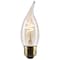 Satco 3.5 Watt CA11 LED 2000K CCT Medium Base Clear Glass Amber Coil Filament Dimmable 120 Volt S14224 - alternate 4