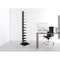 Homeroots 65" Black Metal Twelve Tier Narrow Tower Bookcase 490413 - alternate 3