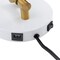 Jonathan Y Lisa 18" Swing Arm 1-Light Modern Midcentury Iron USB Charging Port LED Sconce, White/Brass Gold JYL1301A - alternate 14