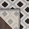 Homeroots 8' X 11' Black And White Geometric Indoor Outdoor Area Rug 546864 - alternate 8