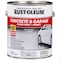Rust-Oleum 1 gal Concrete and Garage Floor Paint, Satin Finish, Armor Gray 225359 - alternate 1