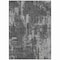 Homeroots 3' X 5' Black And Ivory Geometric Washable Indoor Outdoor Area Rug 594521 - alternate 5