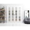 Sartodoors Sliding Closet Double Bi-fold Doors White Solid Core Modern Interior QUADRO4002DBF-WS-96 x 84 (4* 24x84) - alternate 3