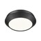 Z-Lite Quasars Matte Black 1 Light Flush Mount 7701F12-MB-LED - alternate 3