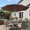 Villacera 9-Foot Outdoor Patio Umbrella, Brown 83-OUT5441 - alternate 9