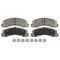 Wagner Brakes Disc Brake Pad Set-QC2087 QC2087 - alternate 1