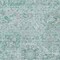 Homeroots 5' X 8' Teal Blue And Gray Damask Washable Indoor Outdoor Area Rug 603792 - alternate 7