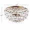 Jonathan Y Isabelle 15.5" 2-Light Modern Glam Metal Dome LED Flush Mount w/Crystal Flower Accents, Antique Gold/ JYL9043A - alternate 5