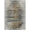 Homeroots 8' X 10' Gray Charcoal And Silver Abstract Washable Indoor Outdoor Area Rug 587653 - alternate 4
