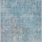 Homeroots 8' X 10' Blue Abstract Washable Indoor Outdoor Area Rug 607863 - alternate 5