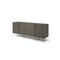 Homeroots 79in Light Gray Wood Sideboard With Four Doors 719400 - alternate 1