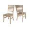 Whitewood Industries Set of Two Roma Ladderback Dining Chairs, Honey C97-310P - alternate 7