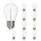 Bulbrite LED Filament 1W Dimmable S14 Light Bulbs, Clear Plastic, Medium E26 Base, 2700K, 70lu, 10PK 862742 - alternate 1