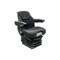 Uni Pro New Holland Flat Floor Series 1060 Air Seat Kit Orig Grammer Black/Gray Fabric 6733 - alternate 7