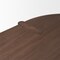 Homeroots 91" Brown Solid Wood Oval Dining Table 604021 - alternate 8