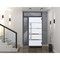Vdomdoors Steel Door Deux 1105 Gray Graphite Sidelight and Transom Window Stainless Inserts Single Modern Pai DEUX1105EXD-GRE-W36+16xH80+16-LH-O - alternate 8