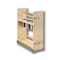 Century Components Kitchen Base Cabinet Pull-Out Canister Organizer, 8-7/8W x 26-3/4H x CASCAN85PF - alternate 1