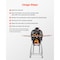 Vevor Charcoal Grill and Smoker Ceramic BBQ Smokers with 4 Wheels & Thermometer AU-18 - alternate 4