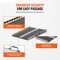 Vevor Folding Wheelchair Ramp Portable Aluminum Threshold Ramp 8 ft 800 lbs 17MST1V0 - alternate 7