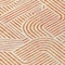 Homeroots 8' Orange And Ivory Round Abstract Washable Indoor Outdoor Area Rug 594949 - alternate 6