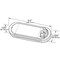 Grote Lighting SuperNova NexGen Oval LED Backup Lights, 6in Clear Lens, White,  62051 - alternate 4