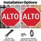Signmission Alto, 10 inch X 10 inch, Aluminum Metal Signs, 2PK OC-A-2PACK-10-203 - alternate 5
