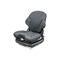 Uni Pro John Deer Skid Steer Loader Seat & Air Suspension Seat AT347476 Asphalt Gray Fabric 8587 - alternate 1