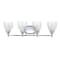 Jonathan Y Marais 30" 4-Light Metal/Glass LED Vanity, Chrome JYL7471B - alternate 9