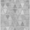 Homeroots 3' X 5' Gray Silver And Ivory Geometric Washable Indoor Outdoor Area Rug 583046 - alternate 7