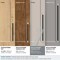 Amerock Esquire 18 inch 457mm Center-to-Center Polished Nickel/Black Bronze Appliance Pull BP54041PNBBR - alternate 3