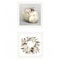 Homeroots Set Of Two BOHO Pumpkins and Flowers 2 White Framed Print Wall Art, 2PK 408203 - alternate 3