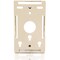 C2G SINGLE GANG WALL BOX IVORY 3838 - alternate 3