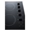 Summit 27in Wide 230V 5-Burner Radiant Cooktop CR5B273B - alternate 4