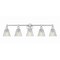 Z-Lite Auden Brushed Nickel 5 Light Vanity 7704-5V-BN - alternate 1