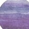 Homeroots 8' Purple And Lavender Round Abstract Washable Indoor Outdoor Area Rug 618150 - alternate 7