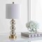 Jonathan Y February 21" Glass/Metal LED Table Lamp, Mercury Glass/Brass Gold JYL1021C - alternate 6