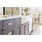 Amerock Stature 5-1/16 in 128 mm Center-to-Center Champagne Bronze Cabinet Pull BP36888CZ - alternate 4
