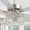 Jonathan Y Max 52" 3-Light Farmhouse Industrial Iron/Wood Mobile-App/Remote-Controlled LED Ceiling Fan, Nickel/W JYL9721C - alternate 10
