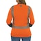 Ergodyne Hi-Vis Shirt, 2XL, Orange, Long Sleeve 22346 - alternate 7