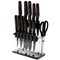 Soho Lounge 13 Piece Cutlery Set with Acrylic Knife Stand in Brown 137384.13 - alternate 9