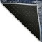 Homeroots 8' X 10' Navy Blue And Denim Blue Abstract Washable Indoor Outdoor Area Rug 577232 - alternate 7