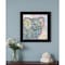 Homeroots Elephant I 1 Black Framed Print Wall Art 415894 - alternate 4