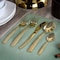 Megachef Baily 20 Piece Flatware Utensil Set, Stainless Steel Service for 4 in Light Gold MCFW-BAILY-LIGHTGOLD - alternate 6