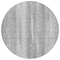 Homeroots 8' Silver Gray And Graphite Round Botanical Leaves Washable Indoor Outdoor Area Rug 581992 - alternate 6