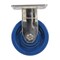 Vestil Solid Polyurethane Rigid Caster 5 In. Diameter x 2 In. Width 1000 Lb. Capacity Dark Blue CST-F-SS-5X2SP-R - alternate 3