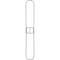 Genuine Joe Dust Mop Frame, f/60" Handle/36" Mop, 36"x5"Chrome, PK 12 GJO02309CT - alternate 2