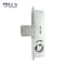 Ecs Hardware Narrow-Stile, 31/32in BACKSET, Steel Lock Body Zinc Plated 5ply Laminated Steel Bolt, w/2 Al Faceplate ECSH-ZINC-31-32AL-15 - alternate 2