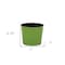 Homeroots 7in Lime Green Recycled Plastic Indoor Outdoor Round Pot Planter 488213 - alternate 3