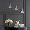 Jonathan Y Alain 19.5" 3-Light Adjustable Cascading Metal Integrated Linear LED Pendant, Chrome JYL7037A - alternate 9